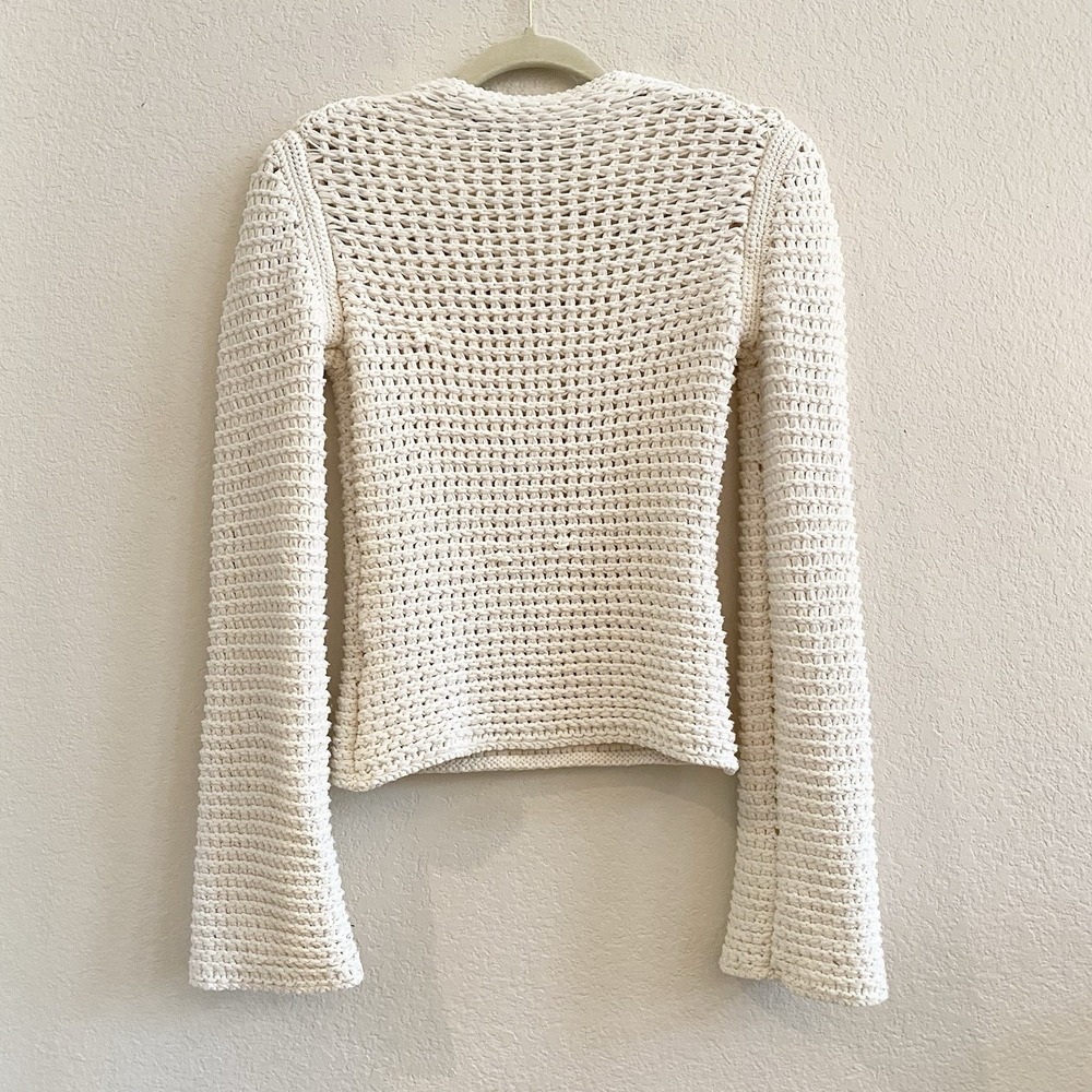 Theory Cream Knit Sweater - Picture 15 of 15